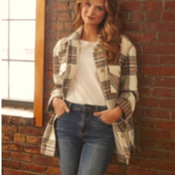 flag & anthem Jackets & Blazers - Flag & Anthem Ponderay Lined Shirt Jacket